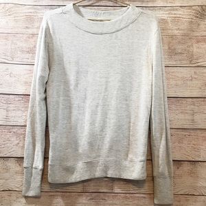 Athleta Studio Crowl Soft French Terry Sweatshirt